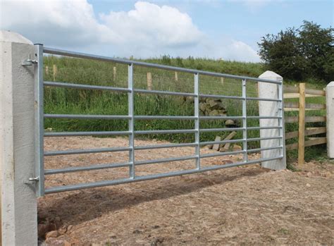 sheeted metal gates|galvanised steel field gates.